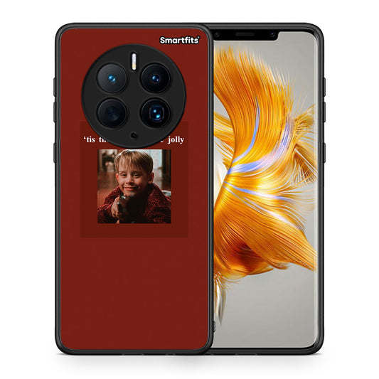 Θήκη Huawei Mate 50 Pro Xmas Ultimate Spirit από τη Smartfits με σχέδιο στο πίσω μέρος και μαύρο περίβλημα | Huawei Mate 50 Pro Xmas Ultimate Spirit Case with Colorful Back and Black Bezels
