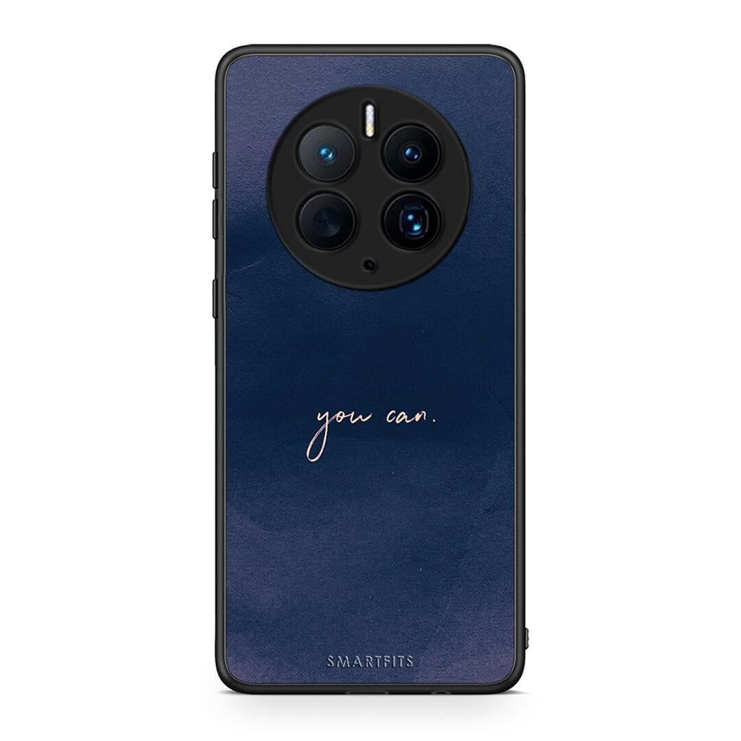 Θήκη Huawei Mate 50 Pro You Can από τη Smartfits με σχέδιο στο πίσω μέρος και μαύρο περίβλημα | Huawei Mate 50 Pro You Can Case with Colorful Back and Black Bezels
