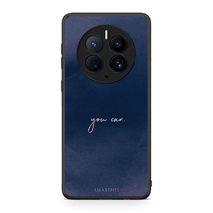 Θήκη Huawei Mate 50 Pro You Can από τη Smartfits με σχέδιο στο πίσω μέρος και μαύρο περίβλημα | Huawei Mate 50 Pro You Can Case with Colorful Back and Black Bezels
