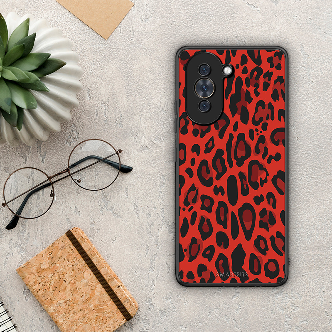 Animal Red Leopard - Huawei Nova 10 θήκη