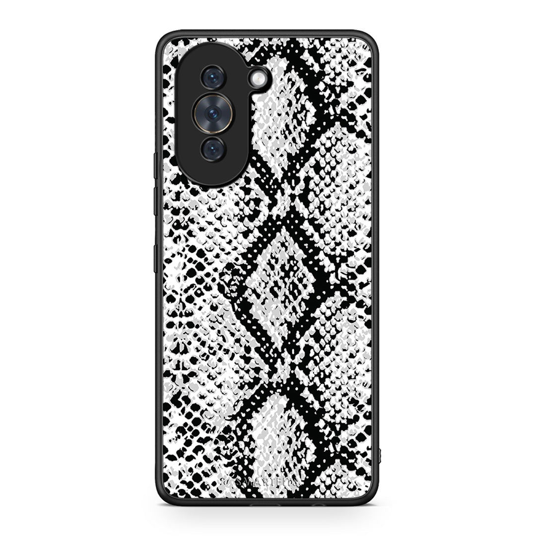 24 - Huawei Nova 10 White Snake Animal case, cover, bumper