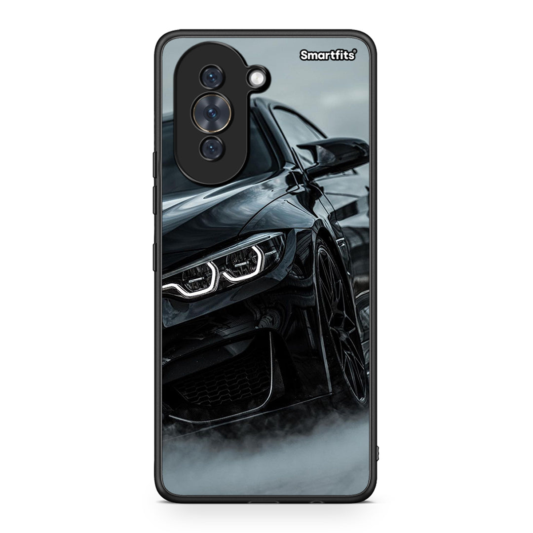 Huawei Nova 10 Black BMW θήκη από τη Smartfits με σχέδιο στο πίσω μέρος και μαύρο περίβλημα | Smartphone case with colorful back and black bezels by Smartfits