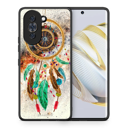 Θήκη Huawei Nova 10 DreamCatcher Boho από τη Smartfits με σχέδιο στο πίσω μέρος και μαύρο περίβλημα | Huawei Nova 10 DreamCatcher Boho case with colorful back and black bezels