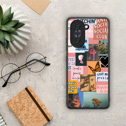 Collage Bitchin - Huawei Nova 10 θήκη