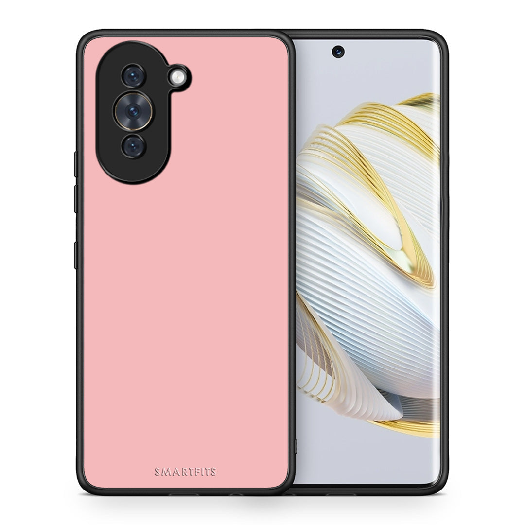 Θήκη Huawei Nova 10 Nude Color από τη Smartfits με σχέδιο στο πίσω μέρος και μαύρο περίβλημα | Huawei Nova 10 Nude Color case with colorful back and black bezels