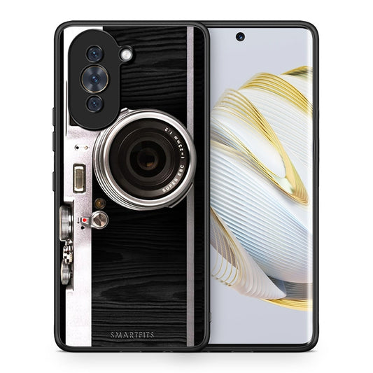 Θήκη Huawei Nova 10 Emily In Paris από τη Smartfits με σχέδιο στο πίσω μέρος και μαύρο περίβλημα | Huawei Nova 10 Emily In Paris case with colorful back and black bezels