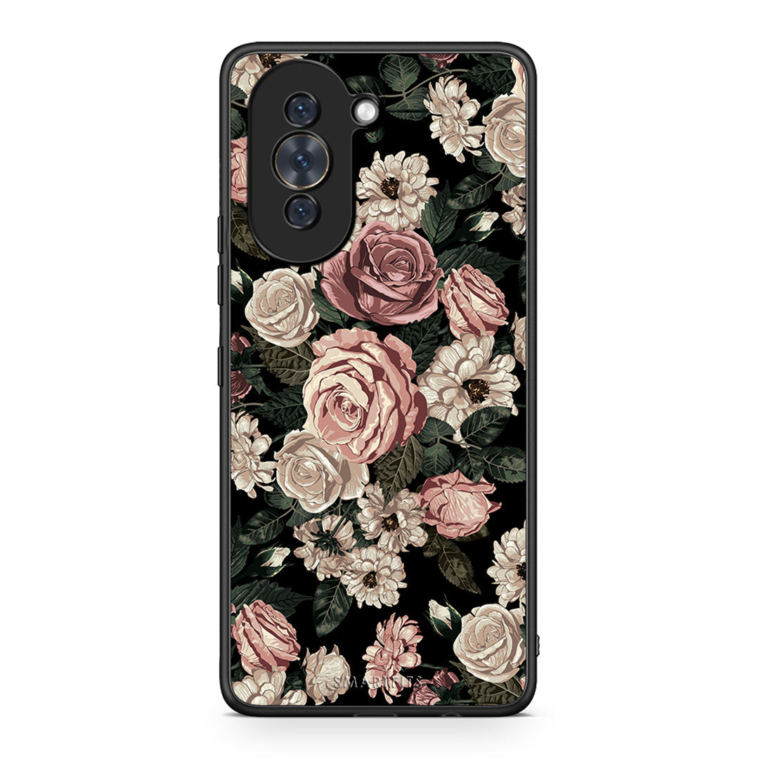 4 - Huawei Nova 10 Wild Roses Flower case, cover, bumper