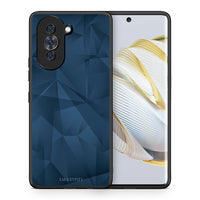 Thumbnail for Θήκη Huawei Nova 10 Blue Abstract Geometric από τη Smartfits με σχέδιο στο πίσω μέρος και μαύρο περίβλημα | Huawei Nova 10 Blue Abstract Geometric case with colorful back and black bezels