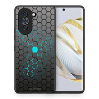Thumbnail for Θήκη Huawei Nova 10 Hexagonal Geometric από τη Smartfits με σχέδιο στο πίσω μέρος και μαύρο περίβλημα | Huawei Nova 10 Hexagonal Geometric case with colorful back and black bezels