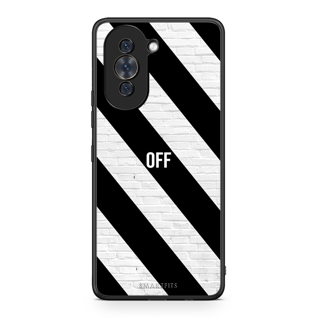 Huawei Nova 10 Get Off θήκη από τη Smartfits με σχέδιο στο πίσω μέρος και μαύρο περίβλημα | Smartphone case with colorful back and black bezels by Smartfits