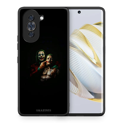 Θήκη Huawei Nova 10 Clown Hero από τη Smartfits με σχέδιο στο πίσω μέρος και μαύρο περίβλημα | Huawei Nova 10 Clown Hero case with colorful back and black bezels