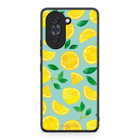 Thumbnail for Huawei Nova 10 Lemons θήκη από τη Smartfits με σχέδιο στο πίσω μέρος και μαύρο περίβλημα | Smartphone case with colorful back and black bezels by Smartfits