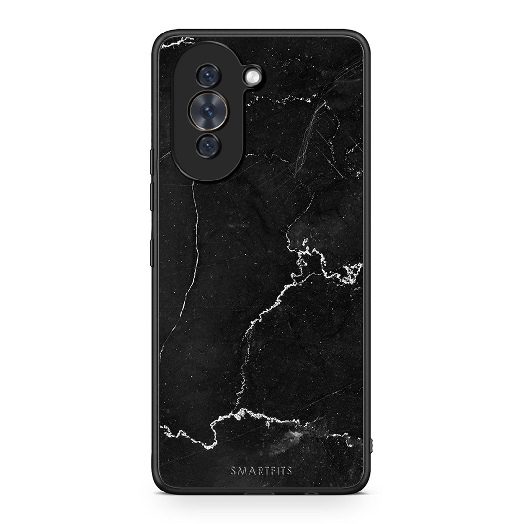 1 - Huawei Nova 10 black marble case, cover, bumper