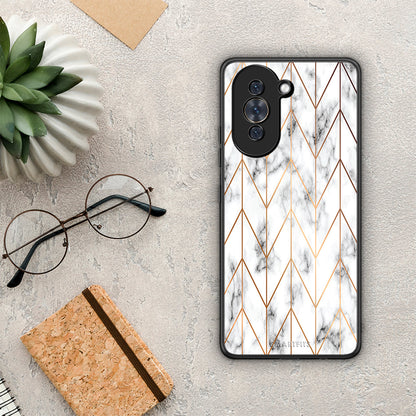 Marble Gold Geometric - Huawei Nova 10 θήκη