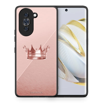 Θήκη Huawei Nova 10 Crown Minimal από τη Smartfits με σχέδιο στο πίσω μέρος και μαύρο περίβλημα | Huawei Nova 10 Crown Minimal case with colorful back and black bezels