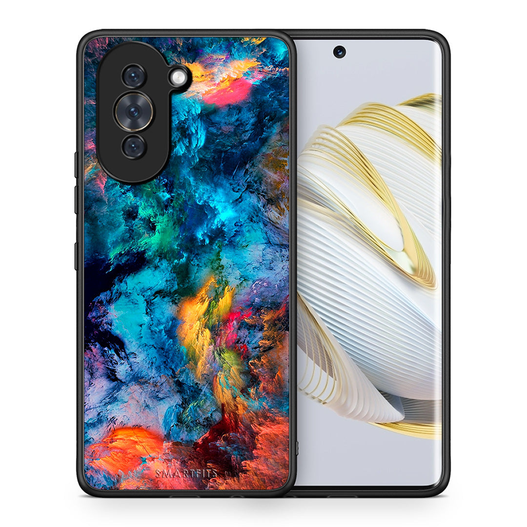 Θήκη Huawei Nova 10 Crayola Paint από τη Smartfits με σχέδιο στο πίσω μέρος και μαύρο περίβλημα | Huawei Nova 10 Crayola Paint case with colorful back and black bezels