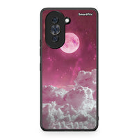 Thumbnail for Huawei Nova 10 Pink Moon θήκη από τη Smartfits με σχέδιο στο πίσω μέρος και μαύρο περίβλημα | Smartphone case with colorful back and black bezels by Smartfits