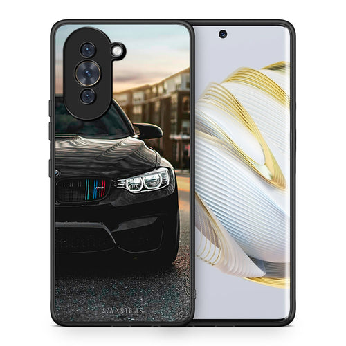 Θήκη Huawei Nova 10 M3 Racing από τη Smartfits με σχέδιο στο πίσω μέρος και μαύρο περίβλημα | Huawei Nova 10 M3 Racing case with colorful back and black bezels