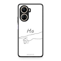 Thumbnail for Θήκη Huawei Nova 10 SE Aesthetic Love 2 από τη Smartfits με σχέδιο στο πίσω μέρος και μαύρο περίβλημα | Huawei Nova 10 SE Aesthetic Love 2 Case with Colorful Back and Black Bezels