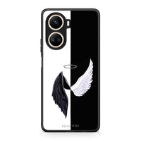 Thumbnail for Θήκη Huawei Nova 10 SE Angels Demons από τη Smartfits με σχέδιο στο πίσω μέρος και μαύρο περίβλημα | Huawei Nova 10 SE Angels Demons Case with Colorful Back and Black Bezels