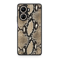 Thumbnail for Θήκη Huawei Nova 10 SE Animal Fashion Snake από τη Smartfits με σχέδιο στο πίσω μέρος και μαύρο περίβλημα | Huawei Nova 10 SE Animal Fashion Snake Case with Colorful Back and Black Bezels