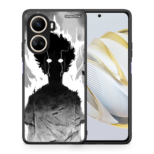 Θήκη Huawei Nova 10 SE Anime Boy από τη Smartfits με σχέδιο στο πίσω μέρος και μαύρο περίβλημα | Huawei Nova 10 SE Anime Boy Case with Colorful Back and Black Bezels