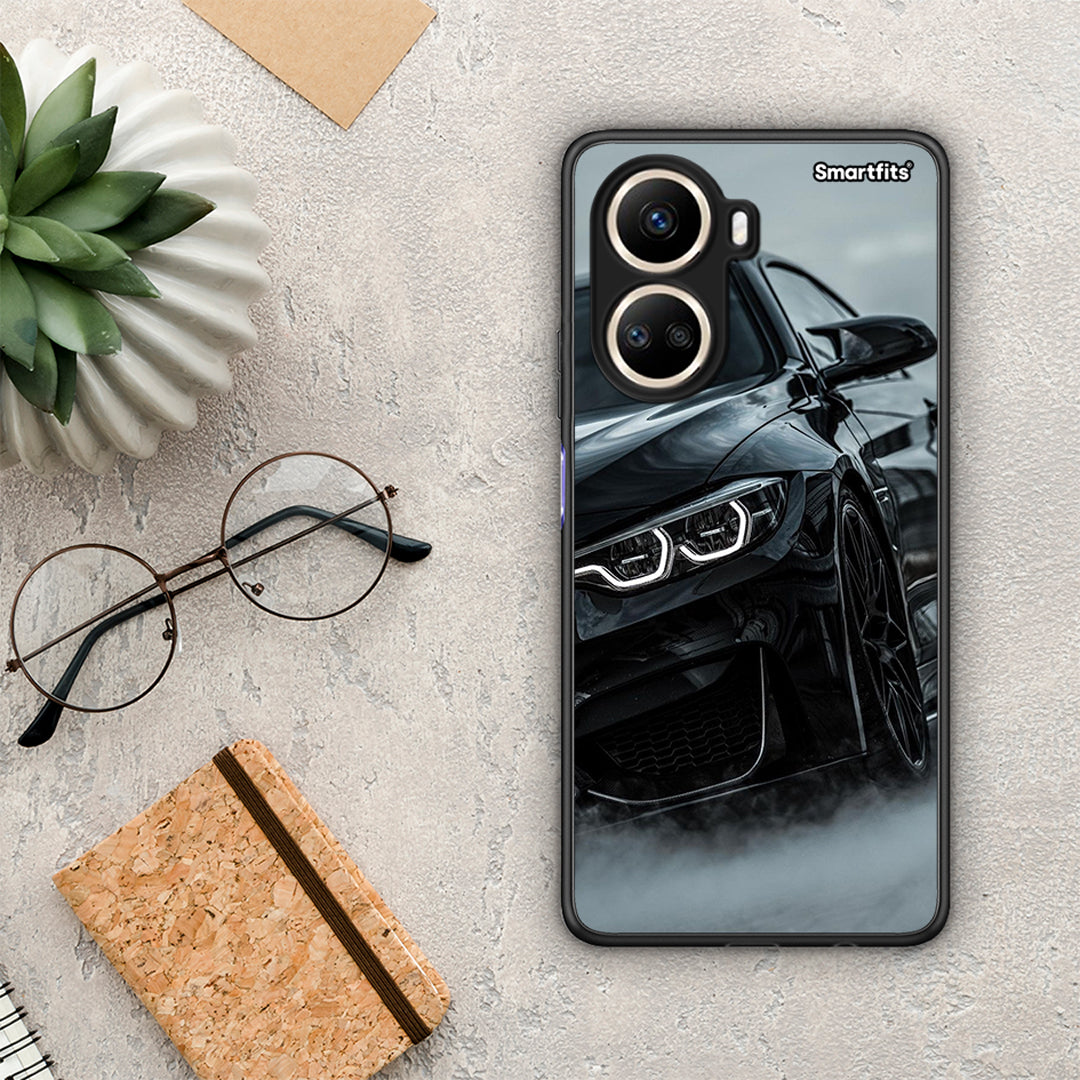 Θήκη Huawei Nova 10 SE Black BMW από τη Smartfits με σχέδιο στο πίσω μέρος και μαύρο περίβλημα | Huawei Nova 10 SE Black BMW Case with Colorful Back and Black Bezels