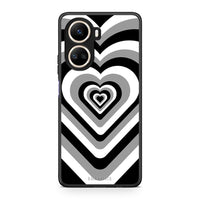 Thumbnail for Θήκη Huawei Nova 10 SE Black Hearts από τη Smartfits με σχέδιο στο πίσω μέρος και μαύρο περίβλημα | Huawei Nova 10 SE Black Hearts Case with Colorful Back and Black Bezels