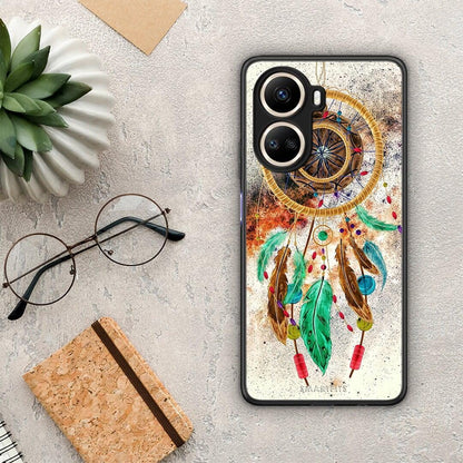 Θήκη Huawei Nova 10 SE Boho DreamCatcher από τη Smartfits με σχέδιο στο πίσω μέρος και μαύρο περίβλημα | Huawei Nova 10 SE Boho DreamCatcher Case with Colorful Back and Black Bezels
