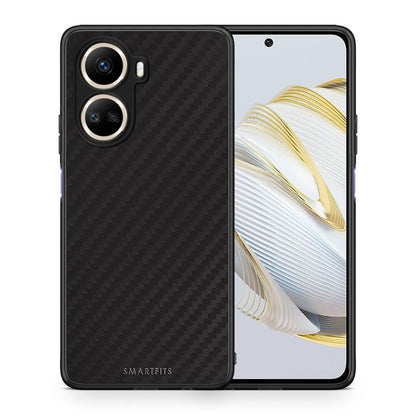 Θήκη Huawei Nova 10 SE Carbon Black από τη Smartfits με σχέδιο στο πίσω μέρος και μαύρο περίβλημα | Huawei Nova 10 SE Carbon Black Case with Colorful Back and Black Bezels