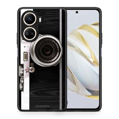 Θήκη Huawei Nova 10 SE Emily In Paris από τη Smartfits με σχέδιο στο πίσω μέρος και μαύρο περίβλημα | Huawei Nova 10 SE Emily In Paris Case with Colorful Back and Black Bezels