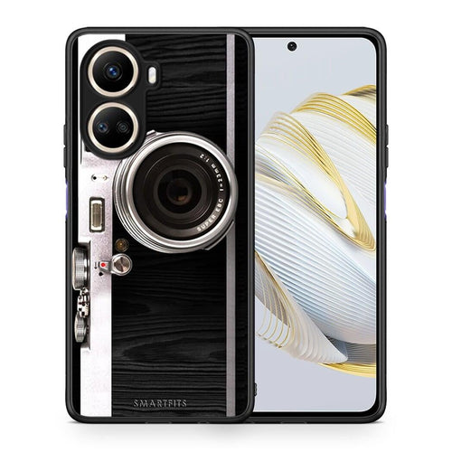 Θήκη Huawei Nova 10 SE Emily In Paris από τη Smartfits με σχέδιο στο πίσω μέρος και μαύρο περίβλημα | Huawei Nova 10 SE Emily In Paris Case with Colorful Back and Black Bezels