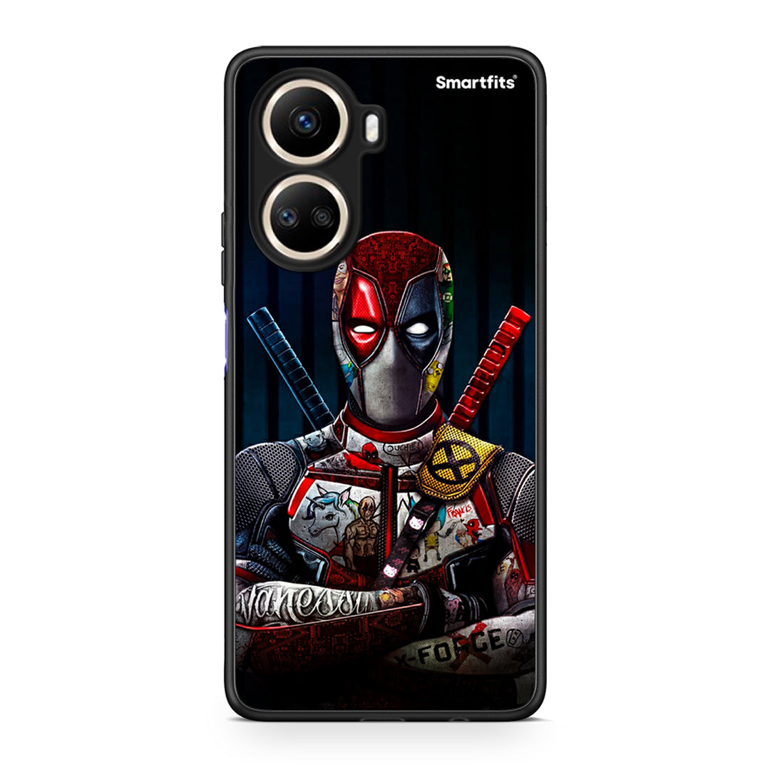 Θήκη Huawei Nova 10 SE Funny Guy από τη Smartfits με σχέδιο στο πίσω μέρος και μαύρο περίβλημα | Huawei Nova 10 SE Funny Guy Case with Colorful Back and Black Bezels