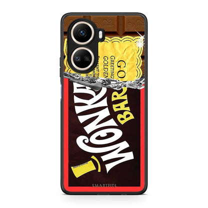 Θήκη Huawei Nova 10 SE Golden Ticket από τη Smartfits με σχέδιο στο πίσω μέρος και μαύρο περίβλημα | Huawei Nova 10 SE Golden Ticket Case with Colorful Back and Black Bezels
