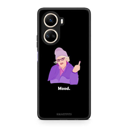 Θήκη Huawei Nova 10 SE Grandma Mood Black από τη Smartfits με σχέδιο στο πίσω μέρος και μαύρο περίβλημα | Huawei Nova 10 SE Grandma Mood Black Case with Colorful Back and Black Bezels