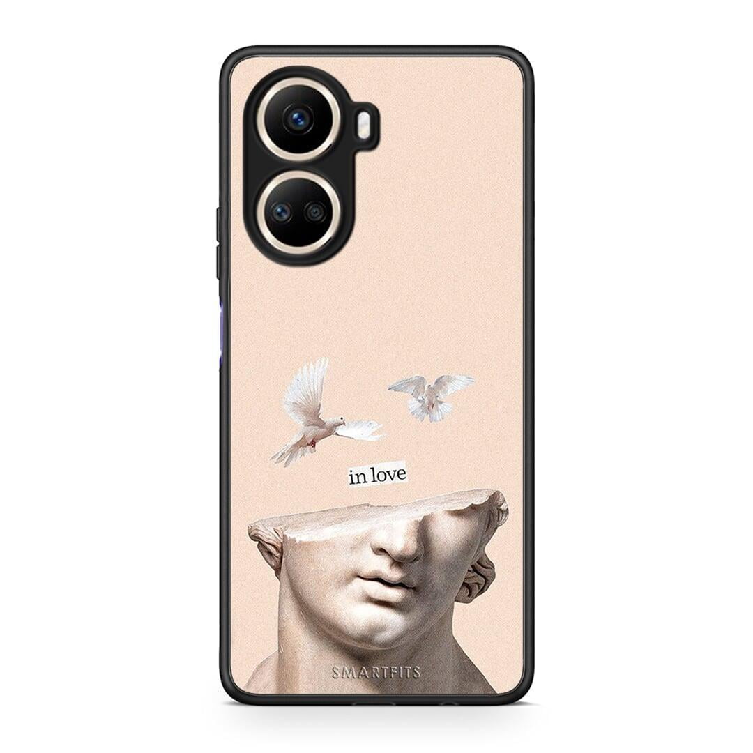 Θήκη Huawei Nova 10 SE In Love από τη Smartfits με σχέδιο στο πίσω μέρος και μαύρο περίβλημα | Huawei Nova 10 SE In Love Case with Colorful Back and Black Bezels