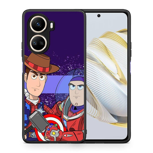 Θήκη Huawei Nova 10 SE Infinity Story από τη Smartfits με σχέδιο στο πίσω μέρος και μαύρο περίβλημα | Huawei Nova 10 SE Infinity Story Case with Colorful Back and Black Bezels