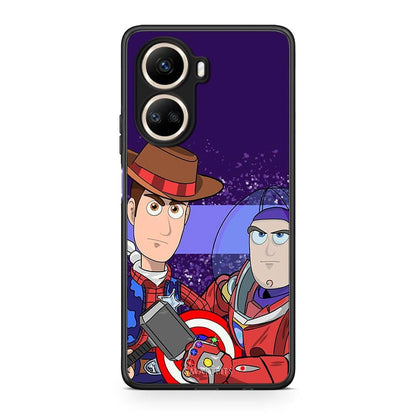 Θήκη Huawei Nova 10 SE Infinity Story από τη Smartfits με σχέδιο στο πίσω μέρος και μαύρο περίβλημα | Huawei Nova 10 SE Infinity Story Case with Colorful Back and Black Bezels