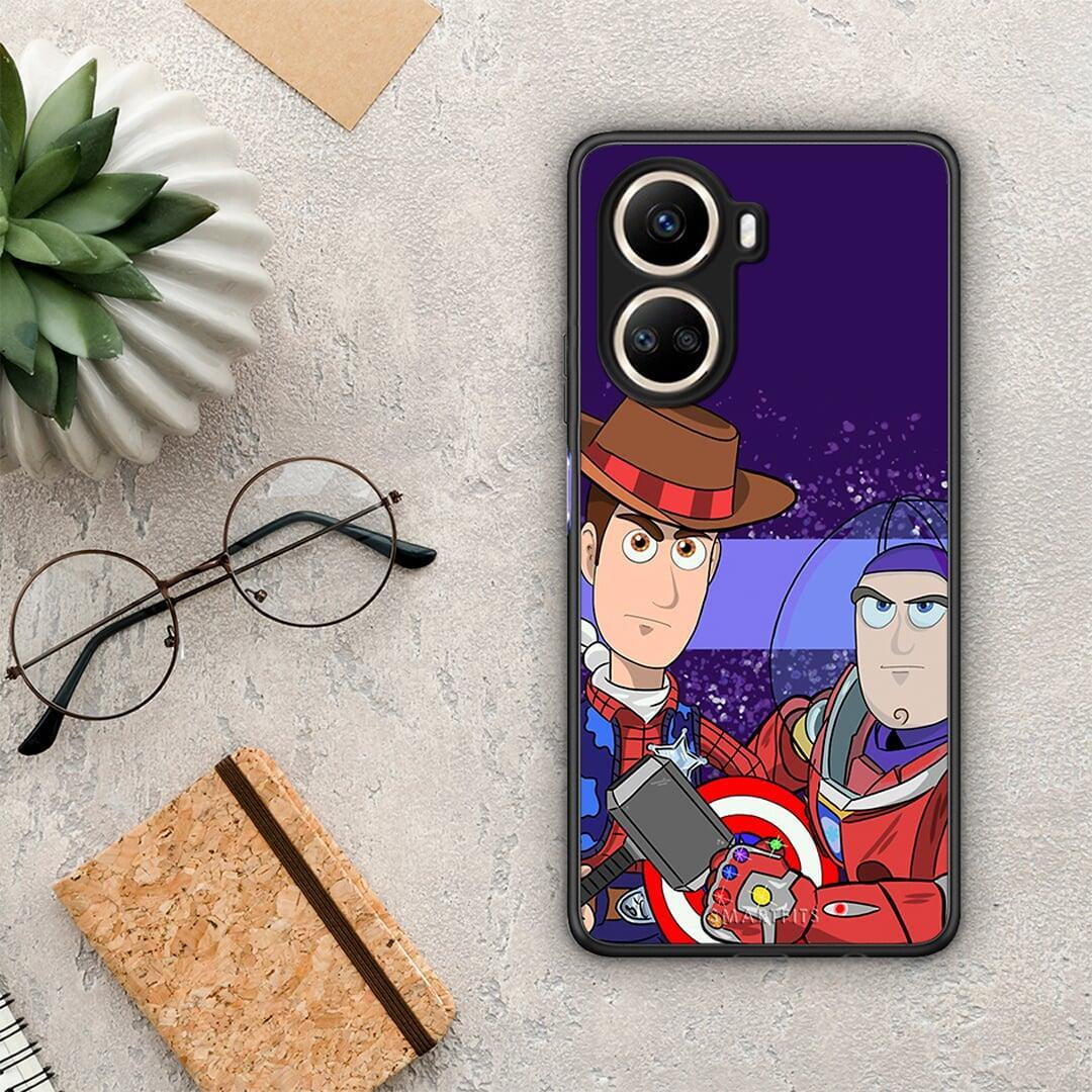 Θήκη Huawei Nova 10 SE Infinity Story από τη Smartfits με σχέδιο στο πίσω μέρος και μαύρο περίβλημα | Huawei Nova 10 SE Infinity Story Case with Colorful Back and Black Bezels