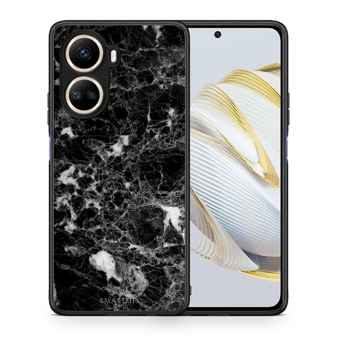 Θήκη Huawei Nova 10 SE Marble Male από τη Smartfits με σχέδιο στο πίσω μέρος και μαύρο περίβλημα | Huawei Nova 10 SE Marble Male Case with Colorful Back and Black Bezels