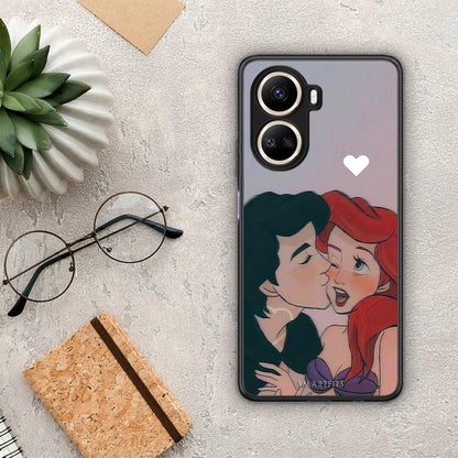 Θήκη Huawei Nova 10 SE Mermaid Couple από τη Smartfits με σχέδιο στο πίσω μέρος και μαύρο περίβλημα | Huawei Nova 10 SE Mermaid Couple Case with Colorful Back and Black Bezels