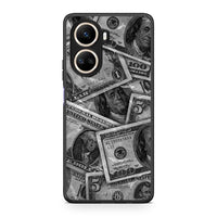 Thumbnail for Θήκη Huawei Nova 10 SE Money Dollars από τη Smartfits με σχέδιο στο πίσω μέρος και μαύρο περίβλημα | Huawei Nova 10 SE Money Dollars Case with Colorful Back and Black Bezels