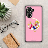 Thumbnail for Θήκη Huawei Nova 10 SE Moon Girl από τη Smartfits με σχέδιο στο πίσω μέρος και μαύρο περίβλημα | Huawei Nova 10 SE Moon Girl Case with Colorful Back and Black Bezels