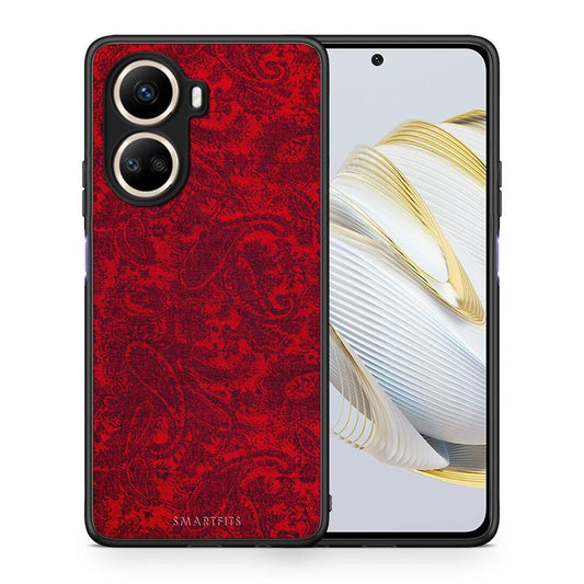 Θήκη Huawei Nova 10 SE Paisley Cashmere από τη Smartfits με σχέδιο στο πίσω μέρος και μαύρο περίβλημα | Huawei Nova 10 SE Paisley Cashmere Case with Colorful Back and Black Bezels