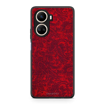 Θήκη Huawei Nova 10 SE Paisley Cashmere από τη Smartfits με σχέδιο στο πίσω μέρος και μαύρο περίβλημα | Huawei Nova 10 SE Paisley Cashmere Case with Colorful Back and Black Bezels