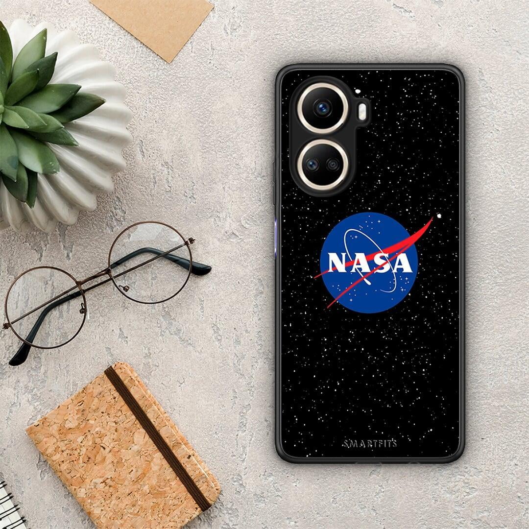 Θήκη Huawei Nova 10 SE PopArt NASA από τη Smartfits με σχέδιο στο πίσω μέρος και μαύρο περίβλημα | Huawei Nova 10 SE PopArt NASA Case with Colorful Back and Black Bezels