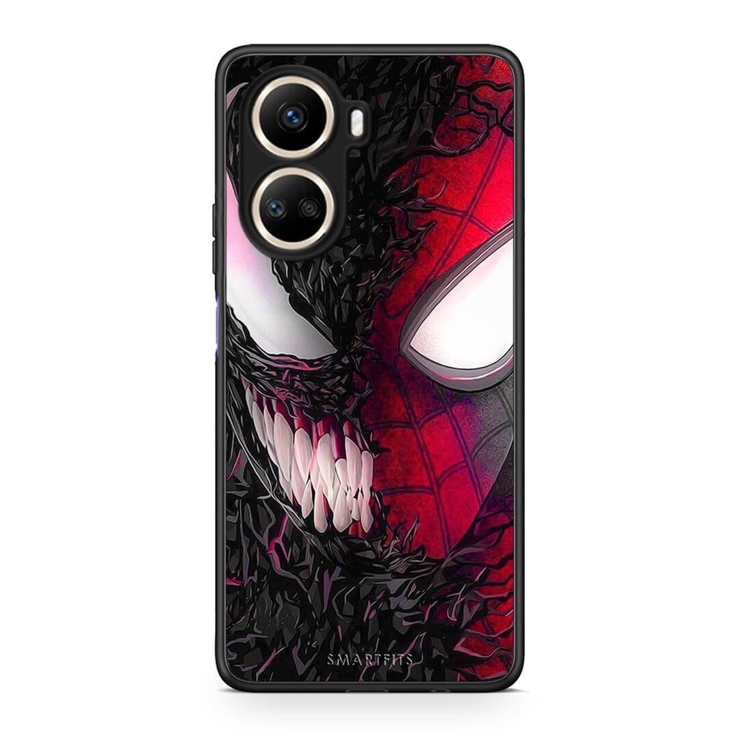 Θήκη Huawei Nova 10 SE PopArt SpiderVenom από τη Smartfits με σχέδιο στο πίσω μέρος και μαύρο περίβλημα | Huawei Nova 10 SE PopArt SpiderVenom Case with Colorful Back and Black Bezels