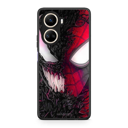 Θήκη Huawei Nova 10 SE PopArt SpiderVenom από τη Smartfits με σχέδιο στο πίσω μέρος και μαύρο περίβλημα | Huawei Nova 10 SE PopArt SpiderVenom Case with Colorful Back and Black Bezels