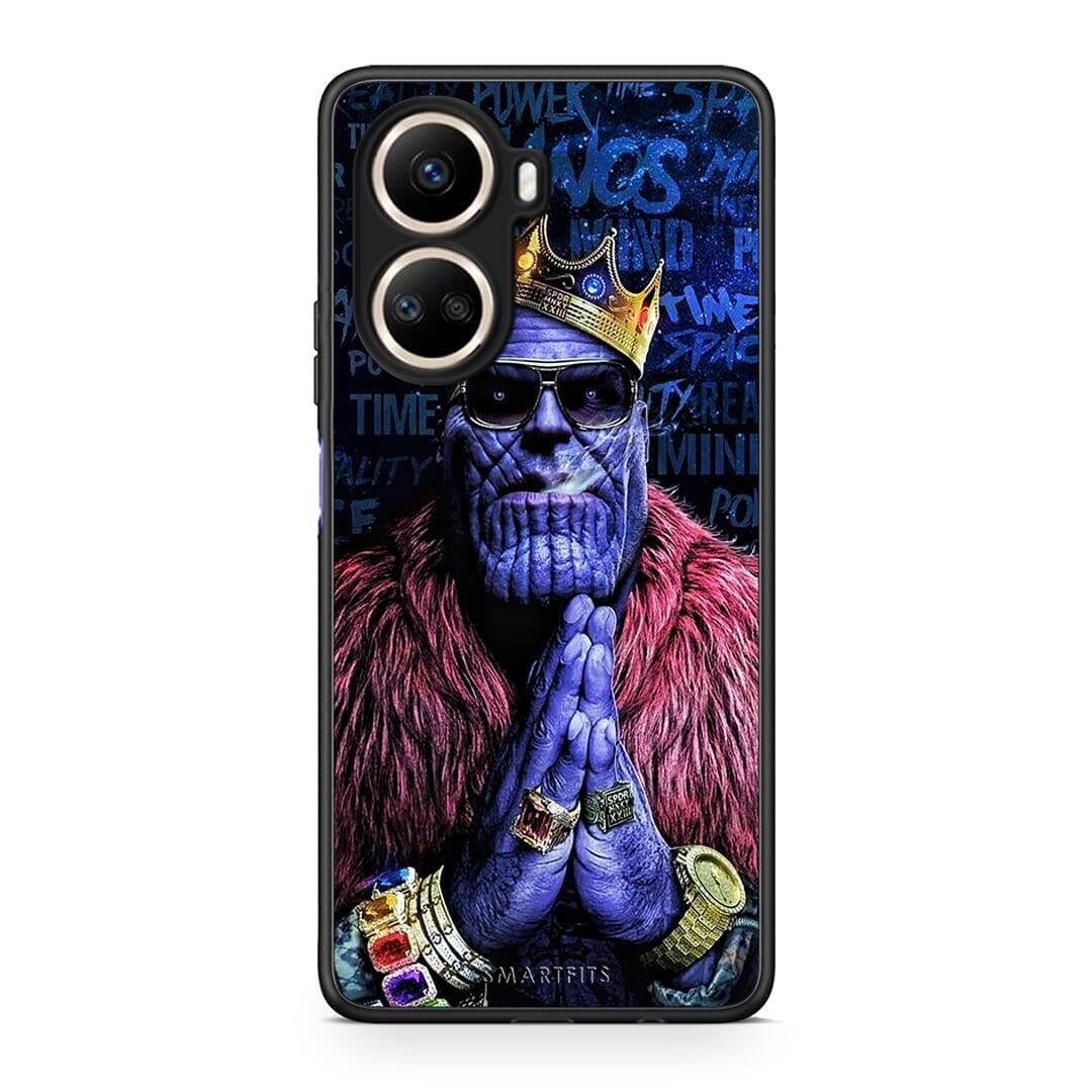 Θήκη Huawei Nova 10 SE PopArt Thanos από τη Smartfits με σχέδιο στο πίσω μέρος και μαύρο περίβλημα | Huawei Nova 10 SE PopArt Thanos Case with Colorful Back and Black Bezels