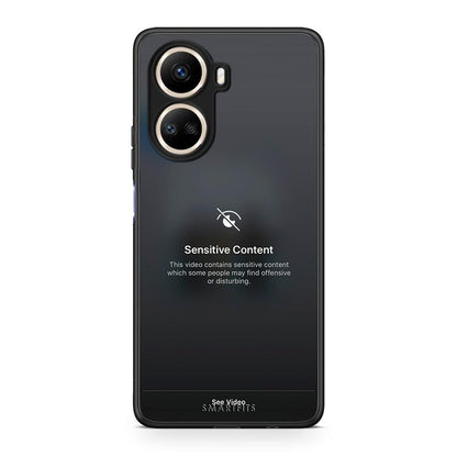 Θήκη Huawei Nova 10 SE Sensitive Content από τη Smartfits με σχέδιο στο πίσω μέρος και μαύρο περίβλημα | Huawei Nova 10 SE Sensitive Content Case with Colorful Back and Black Bezels
